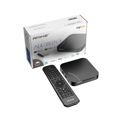 Amiko A14 GREEN+ 4K ANDROID 14