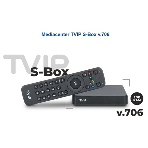 TVIP V706 S-Box IPTV 2GB RAM