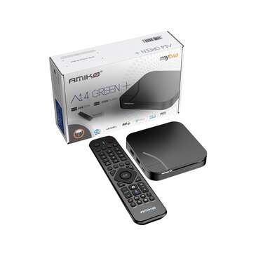Amiko A14 GREEN+ 4K ANDROID 14