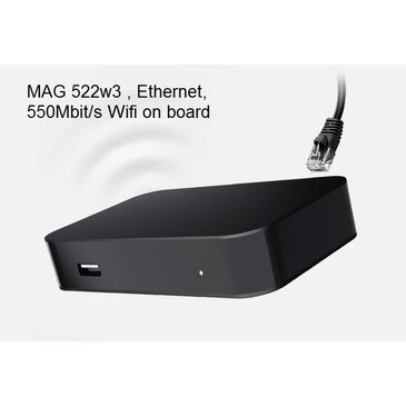 MAG522w3 Infomir 4K Wifi